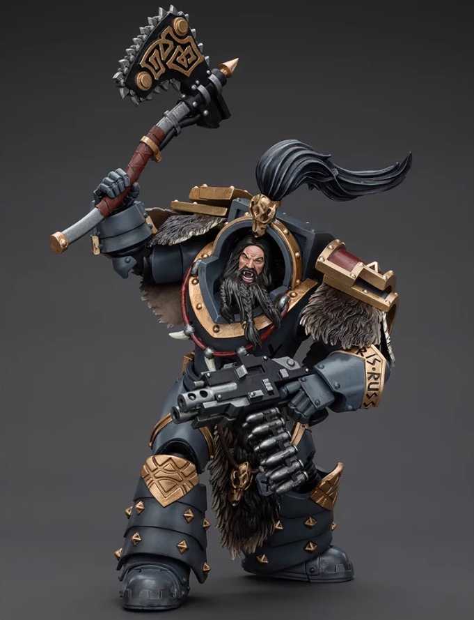 JOYTOY   Warhammer The Horus Heresy   Scale：1/18   Space Wolves Varagyr Wolf Guard Squad Varagyr Terminator 1