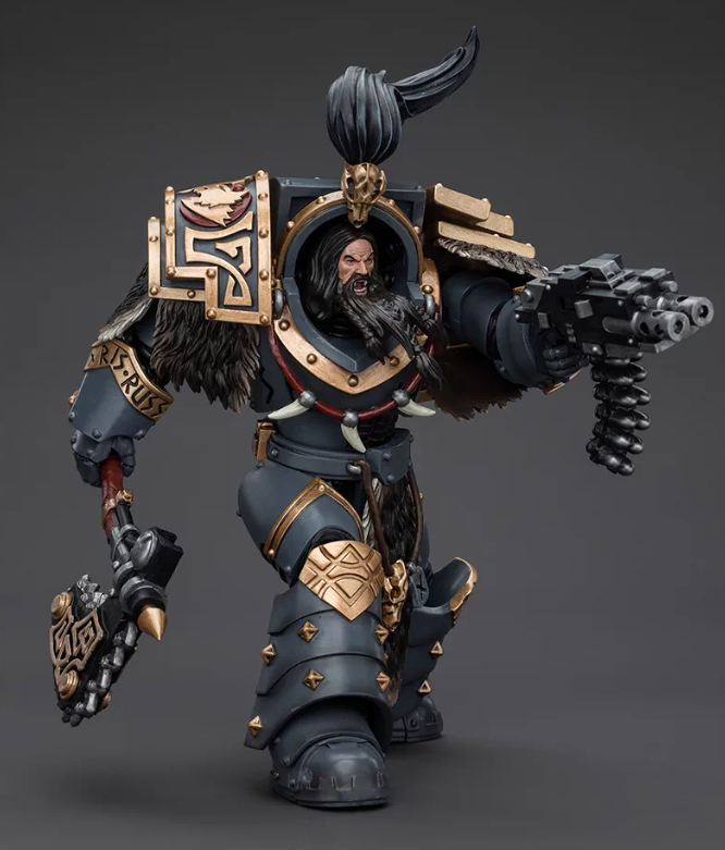 JOYTOY   Warhammer The Horus Heresy   Scale：1/18   Space Wolves Varagyr Wolf Guard Squad Varagyr Terminator 1
