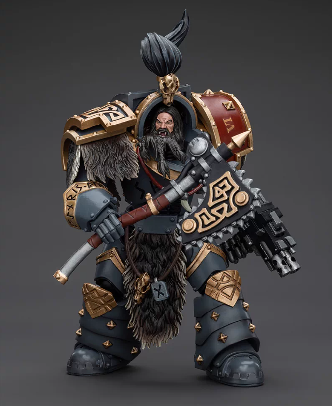 JOYTOY   Warhammer The Horus Heresy   Scale：1/18   Space Wolves Varagyr Wolf Guard Squad Varagyr Terminator 1