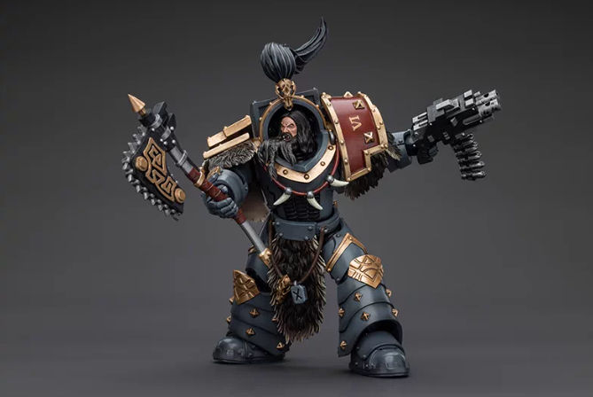 JOYTOY   Warhammer The Horus Heresy   Scale：1/18   Space Wolves Varagyr Wolf Guard Squad Varagyr Terminator 1