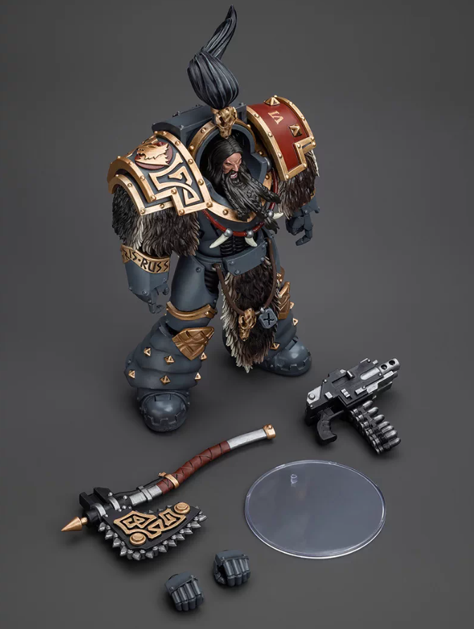 JOYTOY   Warhammer The Horus Heresy   Scale：1/18   Space Wolves Varagyr Wolf Guard Squad Varagyr Terminator 1