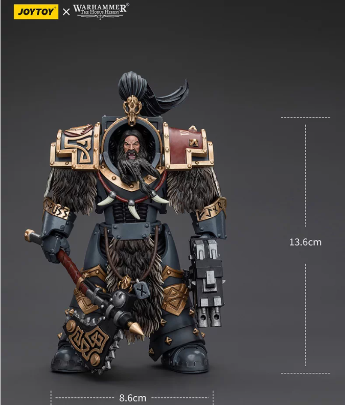 JOYTOY   Warhammer The Horus Heresy   Scale：1/18   Space Wolves Varagyr Wolf Guard Squad Varagyr Terminator 1