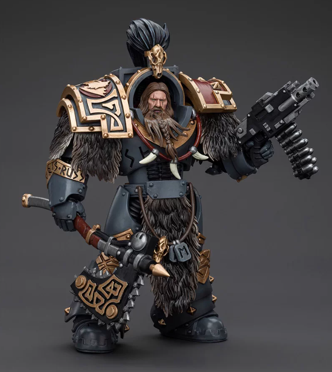 JOYTOY   Warhammer The Horus Heresy   Scale：1/18    Space Wolves Varagyr Wolf Guard Squad Varagyr Terminator 2