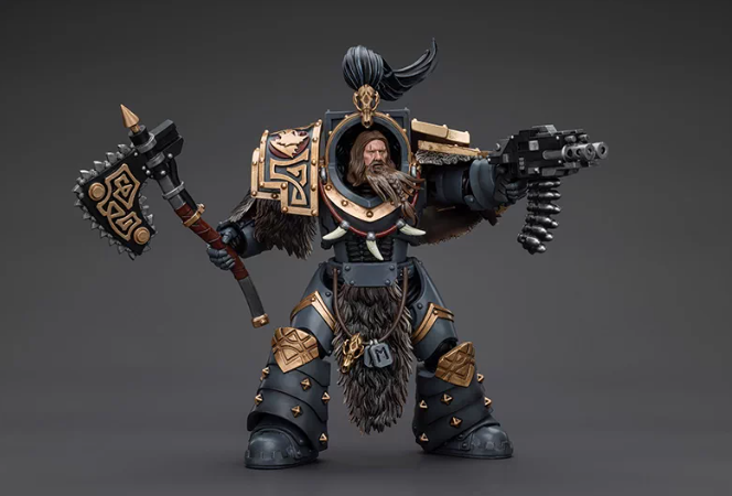 JOYTOY   Warhammer The Horus Heresy   Scale：1/18    Space Wolves Varagyr Wolf Guard Squad Varagyr Terminator 2