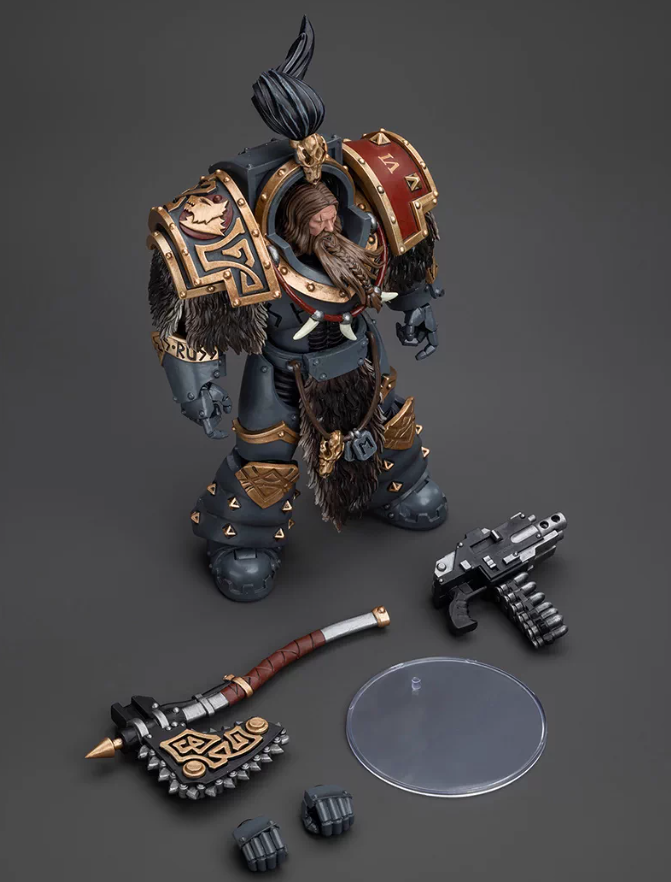 JOYTOY   Warhammer The Horus Heresy   Scale：1/18    Space Wolves Varagyr Wolf Guard Squad Varagyr Terminator 2