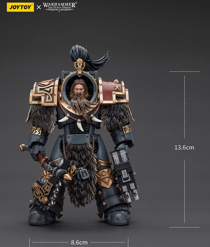 JOYTOY   Warhammer The Horus Heresy   Scale：1/18    Space Wolves Varagyr Wolf Guard Squad Varagyr Terminator 2