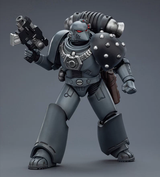 Pre-order JOYTOY  Warhammer 40,000  Scale：1/18 "Space Wolves MKVI Tactical Legionary"