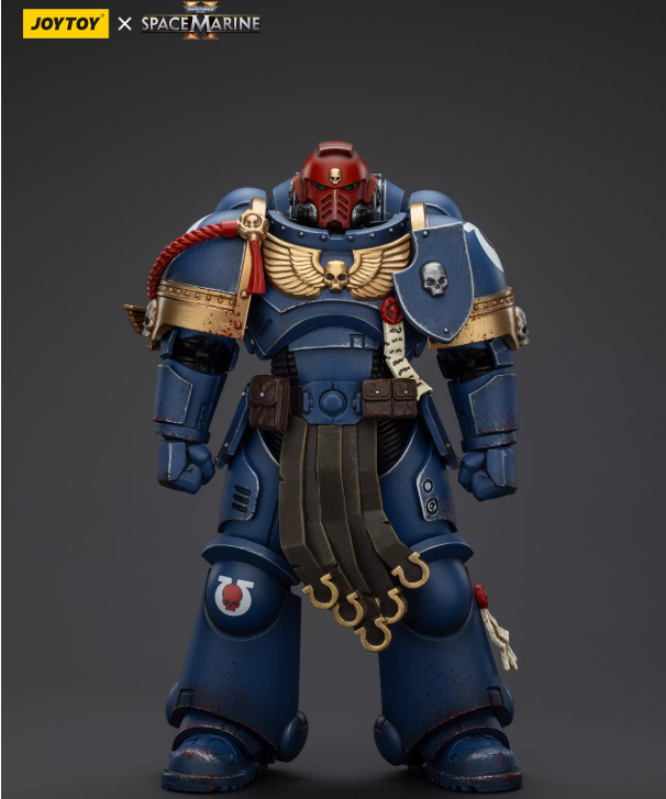 JOYTOT Scale：1/18"Warhammer  40,000"Ultramarines Sergeant Gadriel-Collectors Edition