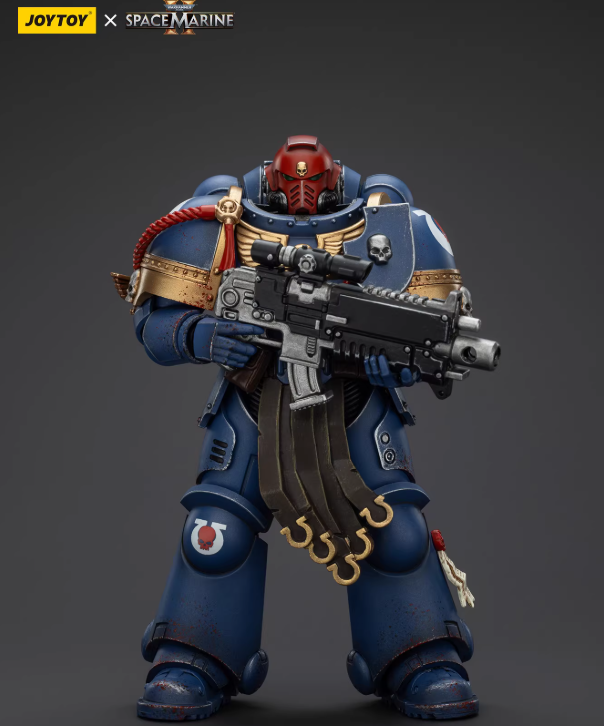 JOYTOT Scale：1/18"Warhammer  40,000"Ultramarines Sergeant Gadriel-Collectors Edition