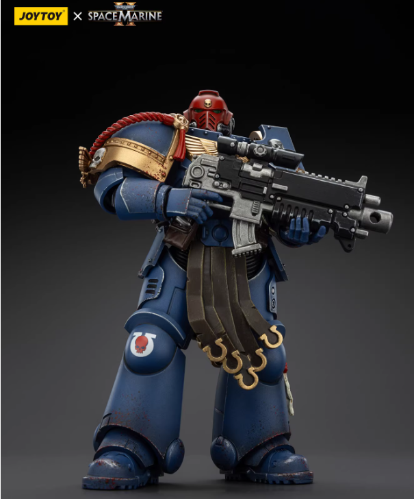 JOYTOT Scale：1/18"Warhammer  40,000"Ultramarines Sergeant Gadriel-Collectors Edition