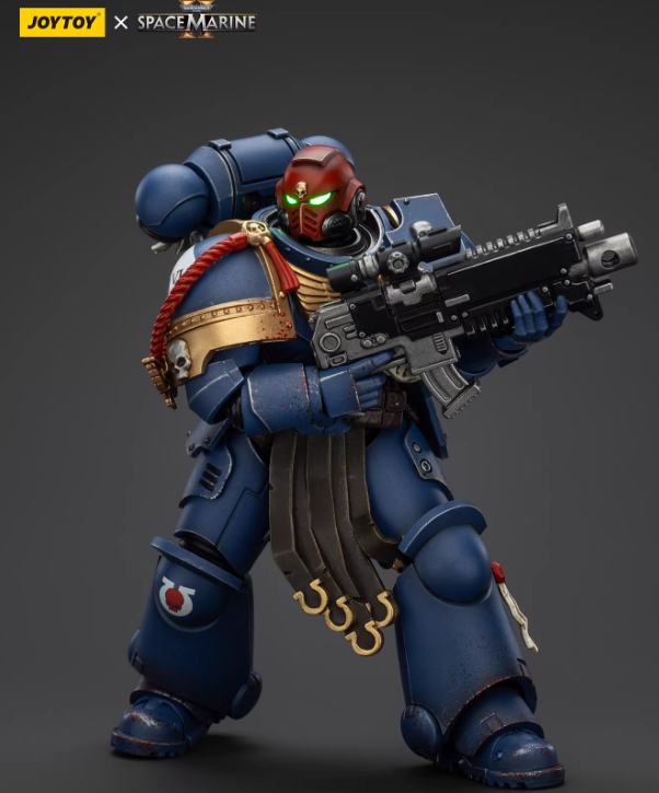 JOYTOT Scale：1/18"Warhammer  40,000"Ultramarines Sergeant Gadriel-Collectors Edition