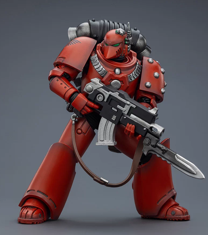 JOYTOY   Warhammer The Horus Heresy  Scale：1/18  Blood Angels MKVI Tactical Legionary