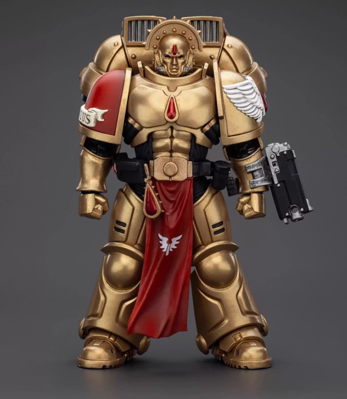 JOYTOY   Warhammer 40,000  Scale：1/18      Blood Angels Sanguinary Guard 2 with Angelus Boltgun and Encarmine Spear