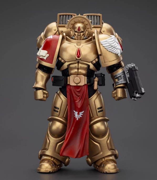 JOYTOY  Warhammer 40,000  Scale：1/18  Blood Angels Sanguinary Guard 3 with Angelus Boltgun and Encarmine Spear