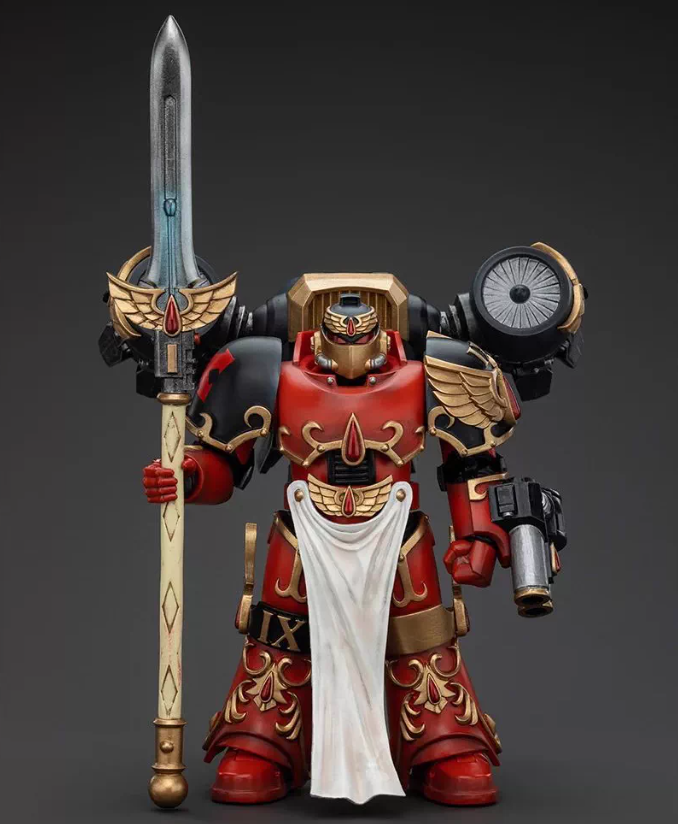 JOYTOY    Warhammer The Horus Heresy  Scale：1/18  Blood Angels Dawnbreaker Cohort Dawnbreaker Champion