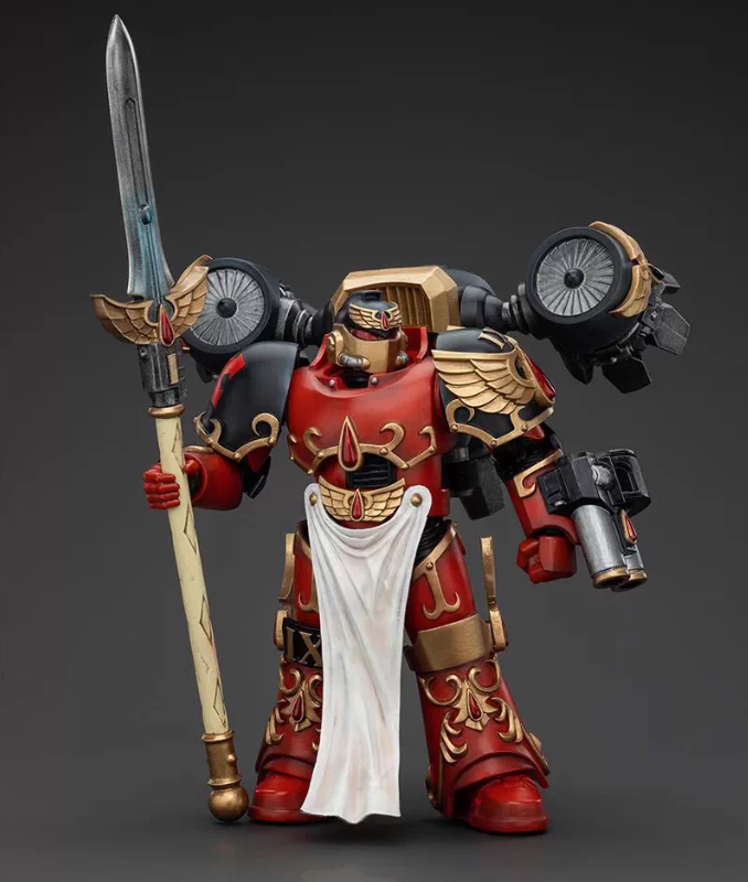 JOYTOY    Warhammer The Horus Heresy  Scale：1/18  Blood Angels Dawnbreaker Cohort Dawnbreaker Champion