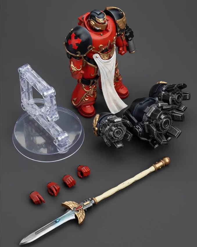 JOYTOY    Warhammer The Horus Heresy  Scale：1/18  Blood Angels Dawnbreaker Cohort Dawnbreaker Champion