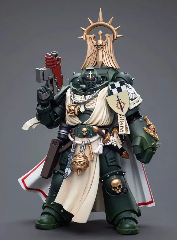 JOYTOY   Warhammer 40,000  Scale：1/18    Dark Angels Master with Power Fist