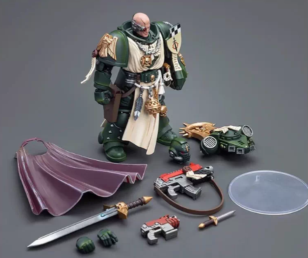 JOYTOY   Warhammer 40,000  Scale：1/18    Dark Angels Master with Power Fist
