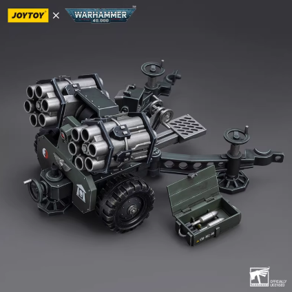 JOYTOY  Warhammer 40,000  Scale:1/18 Astra Militarum Ordnance Team with Malleus Rocket Launcher