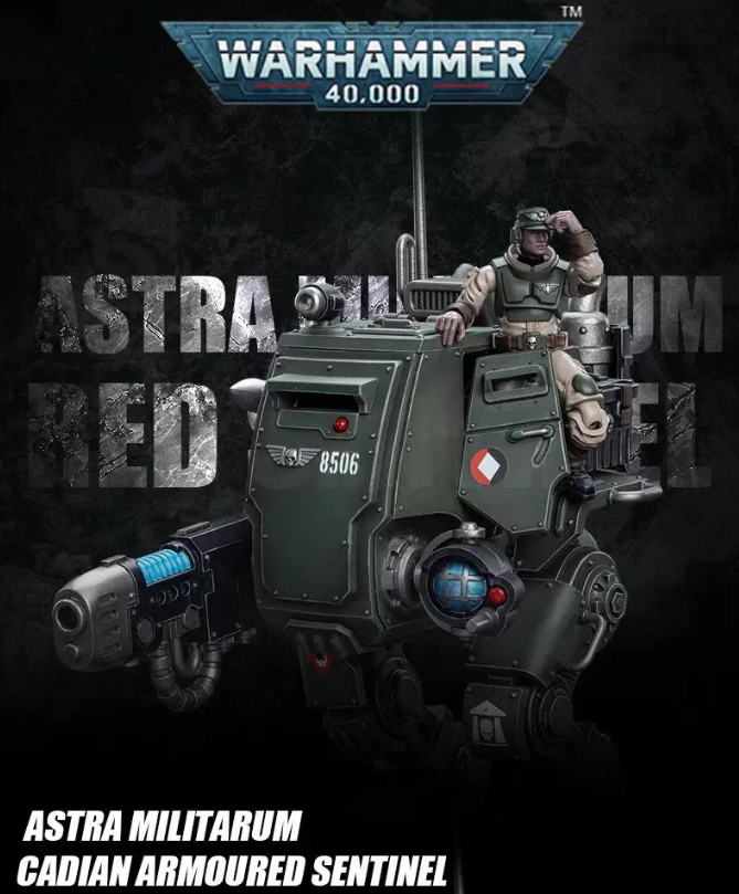 JOYTOY   Warhammer 40,000   Scale:1/18  Tempestus Scions Command Squad