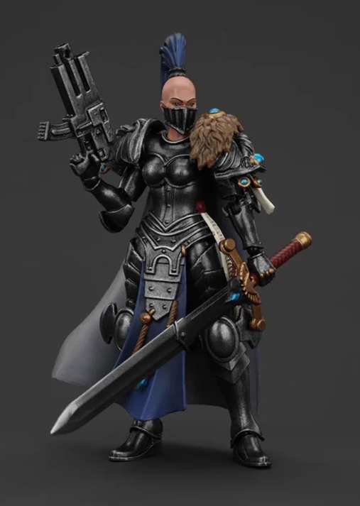JOYTOY   Warhammer The Horus Heresy  Scale：1/18   Sisters of Silence Argent Lynx Vigilator Cadre Vigilator 1