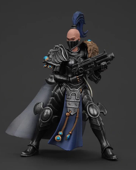 JOYTOY   Warhammer The Horus Heresy  Scale：1/18   Sisters of Silence Argent Lynx Vigilator Cadre Vigilator 1