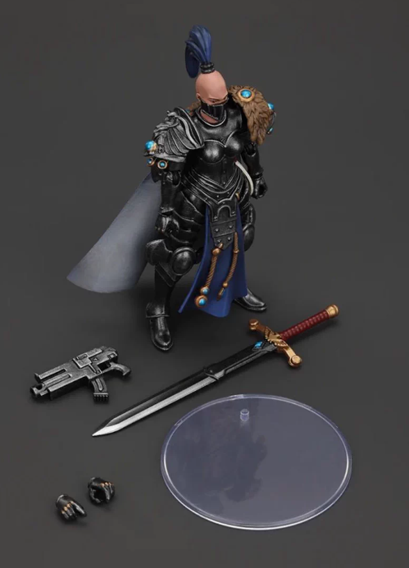 JOYTOY   Warhammer The Horus Heresy  Scale：1/18   Sisters of Silence Argent Lynx Vigilator Cadre Vigilator 1