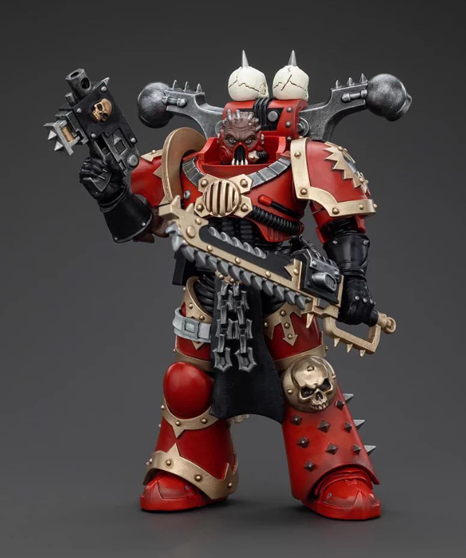 JOYTOY   Warhammer 40,000  Scale：1/18   World Eaters Khorne Berzerker 7