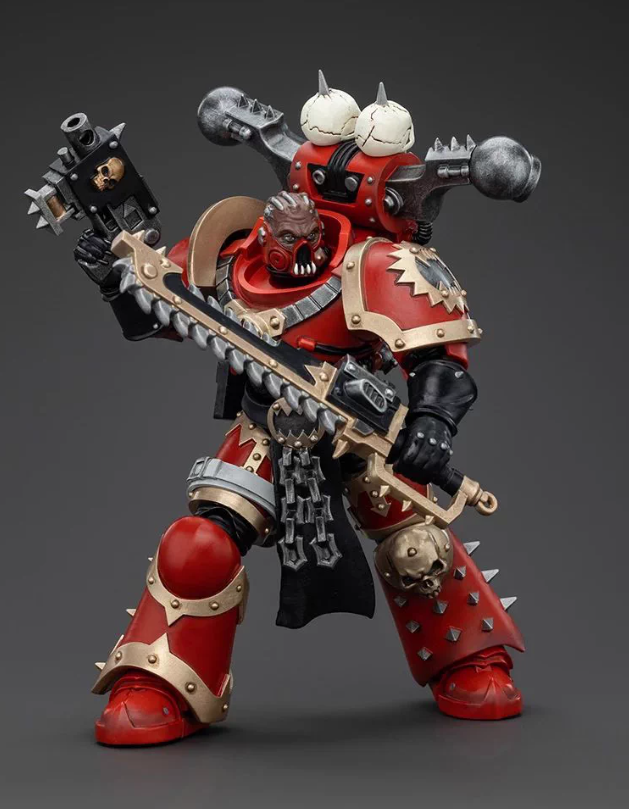 JOYTOY   Warhammer 40,000  Scale：1/18   World Eaters Khorne Berzerker 7