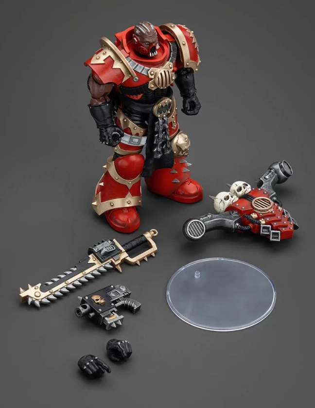 JOYTOY   Warhammer 40,000  Scale：1/18   World Eaters Khorne Berzerker 7