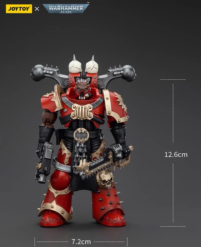 JOYTOY   Warhammer 40,000  Scale：1/18   World Eaters Khorne Berzerker 7