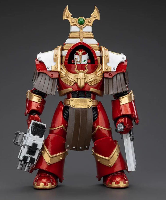 JOYTOY   Warhammer The Horus Heresy  Scale：1/18  Thousand Sons Sekhmet Terminator Cabal Sekhmet With Combi-Bolter And Chainfist