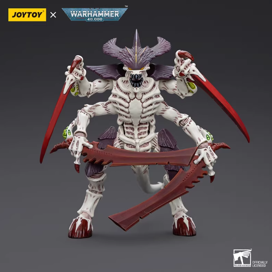 JOYTOY  Warhammer  40,000   Scale：1/18   Tyranids  Hive Fleet Leviathan Tyranid Warrior with Boneswords