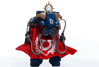 JOYTOY Warhammer 40K Space Marines 2 Terminator Karga & Honor Guard Action Figure Model with Cloak Collectible