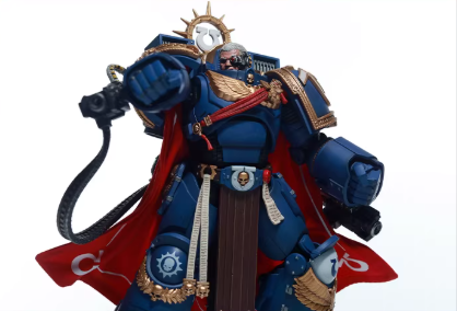 JOYTOY Warhammer 40K Space Marines 2 Terminator Karga & Honor Guard Action Figure Model with Cloak Collectible