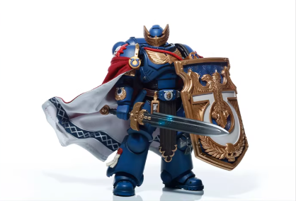 JOYTOY Warhammer 40K Space Marines 2 Terminator Karga & Honor Guard Action Figure Model with Cloak Collectible
