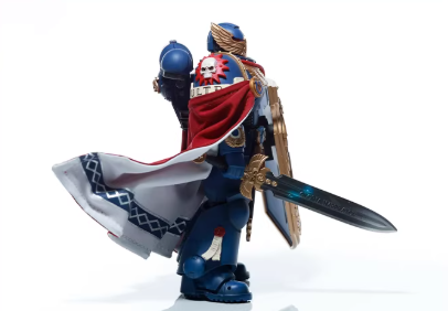 JOYTOY Warhammer 40K Space Marines 2 Terminator Karga & Honor Guard Action Figure Model with Cloak Collectible