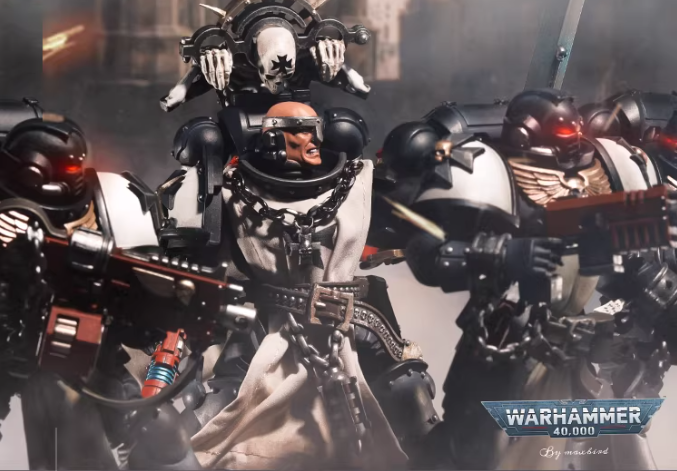 JOYTOY Warhammer 40K Dark Chapter Series Cloak Set Figure Accessory 【Figure Not Included】 Collectible Model