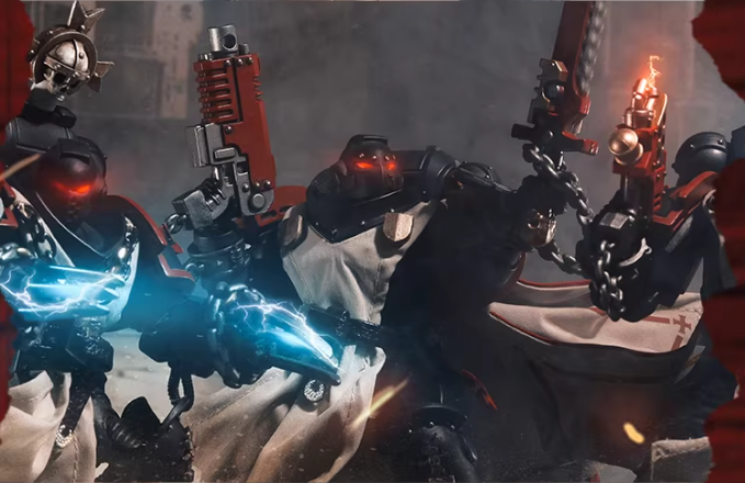 JOYTOY Warhammer 40K Dark Chapter Series Cloak Set Figure Accessory 【Figure Not Included】 Collectible Model