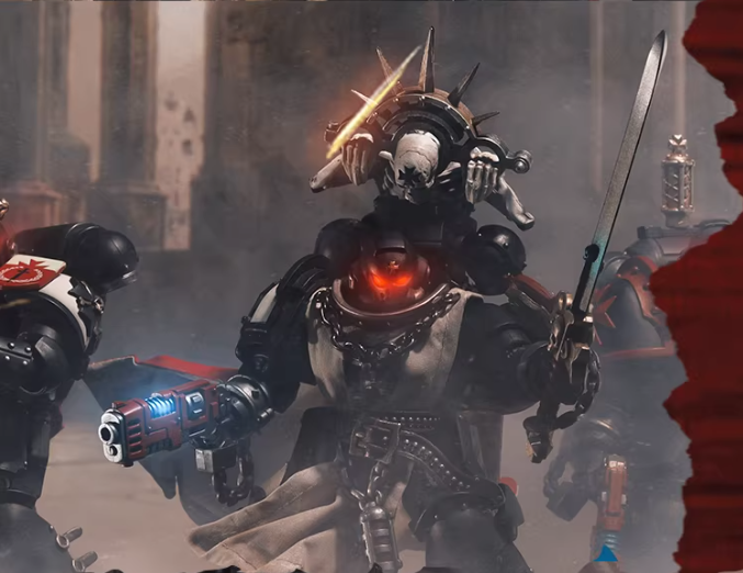 JOYTOY Warhammer 40K Dark Chapter Series Cloak Set Figure Accessory 【Figure Not Included】 Collectible Model