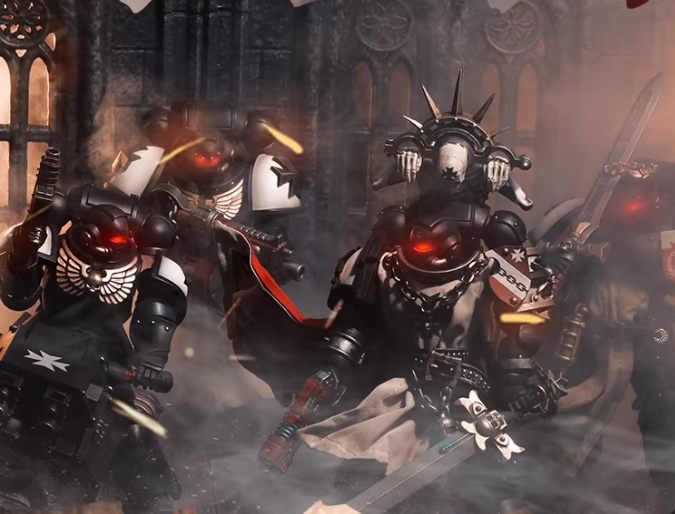 JOYTOY Warhammer 40K Dark Chapter Series Cloak Set Figure Accessory 【Figure Not Included】 Collectible Model