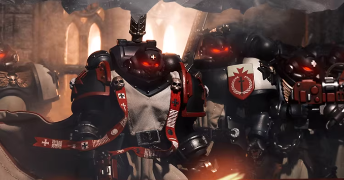 JOYTOY Warhammer 40K Dark Chapter Series Cloak Set Figure Accessory 【Figure Not Included】 Collectible Model