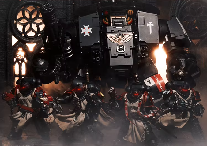 JOYTOY Warhammer 40K Dark Chapter Series Cloak Set Figure Accessory 【Figure Not Included】 Collectible Model