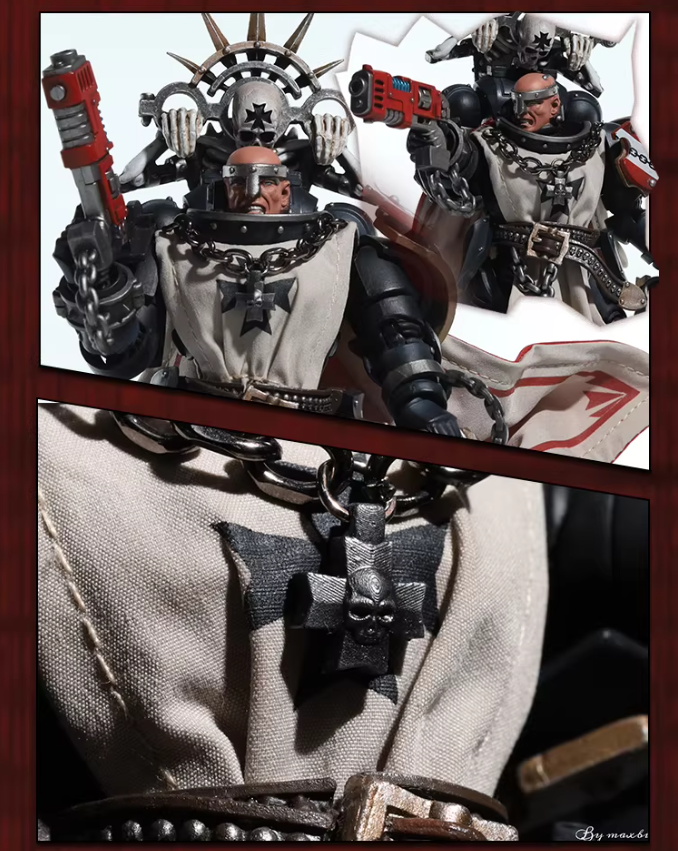 JOYTOY Warhammer 40K Dark Chapter Series Cloak Set Figure Accessory 【Figure Not Included】 Collectible Model