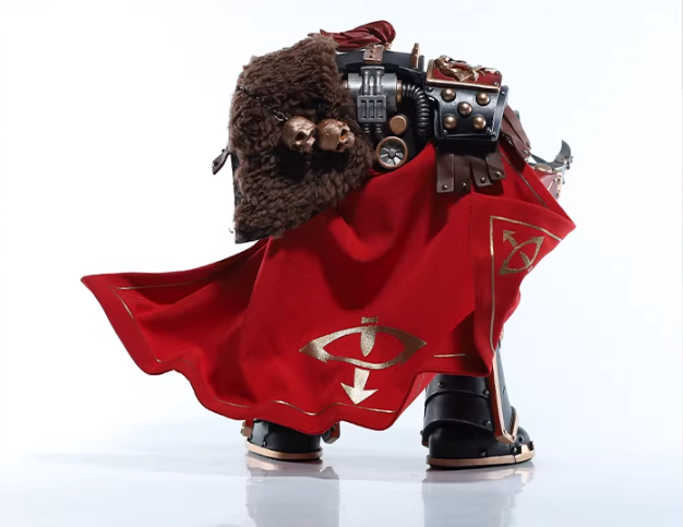 JOYTOY Warhammer 30K Sons of Horus Ezekyle Abaddon 16th Legion Cloth Cloak Cape Figure Accessory