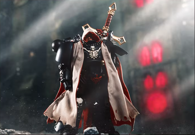 JOYTOY Warhammer 40K Chaos Space Marine Cypher Cloth Cloak Cape Figure Accessory