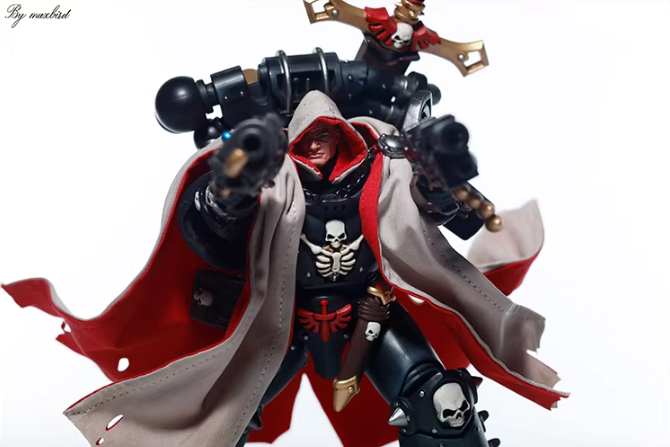 JOYTOY Warhammer 40K Chaos Space Marine Cypher Cloth Cloak Cape Figure Accessory