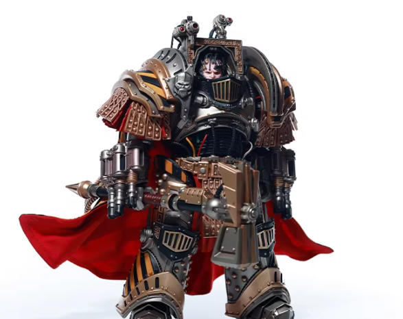 JOYTOY Warhammer 30K Horus Heresy Iron Warriors Primarch Perturabo Cloth Cloak Cape Figure Accessory