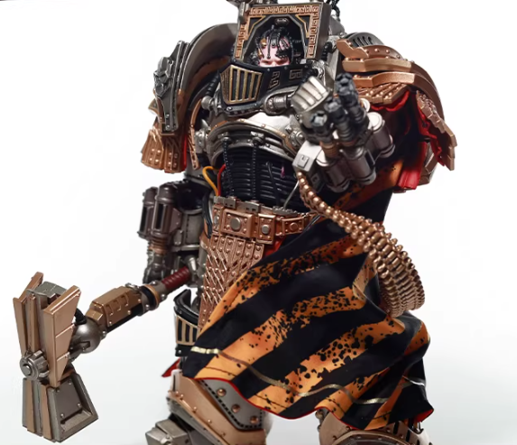 JOYTOY Warhammer 30K Horus Heresy Iron Warriors Primarch Perturabo Cloth Cloak Cape Figure Accessory